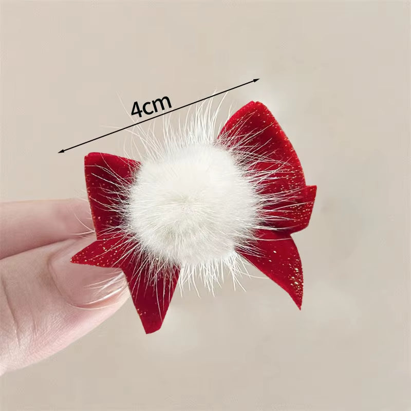 Creative Chinese New Year Hair Clips for Girls Kawaii Snkae Shape Party Headbands Hair Clips Hairpin Antlerfestival Headdresses